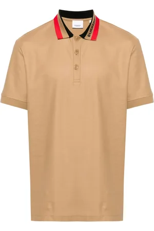 Burberry Polo con colletto a contrasto