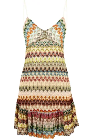 Missoni Abito corto con dettagli in pizzo