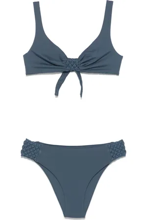 FISICO Top bikini con applicazione