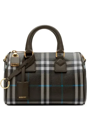 Burberry Borsa mini con motivo a quadri