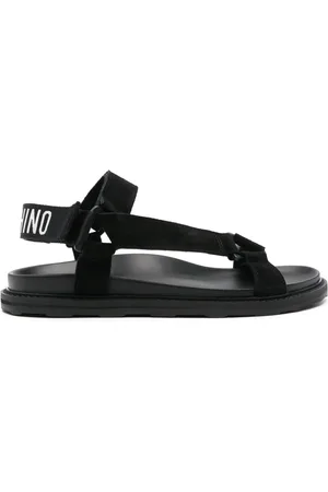 Moschino Sandali con effetto jacquard