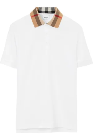 Burberry Polo con dettaglio Vintage Check