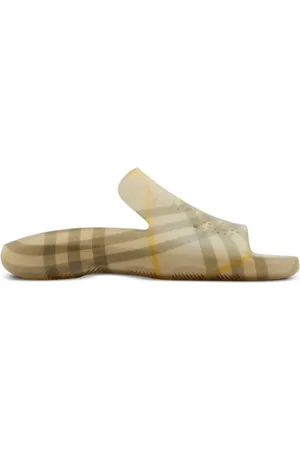 Burberry Sandali slides Equestrian Knight a quadri