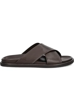 Paul & Shark Sandali slides in pelle