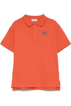 Burberry Polo con ricamo logo