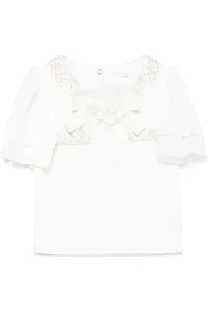 PATACHOU Blusa con applicazioni a fiori