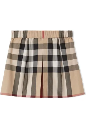Burberry Gonna plissettata a quadri
