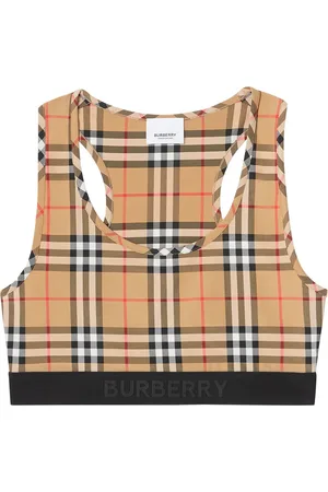 Burberry Reggiseno sportivo Vintage Check