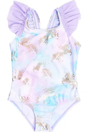 SOLISWIM KIDS Costume da bagno con stampa