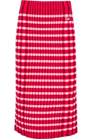 Maison Kitsuné Gonna a quadri