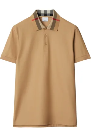 Burberry Polo con dettaglio Vintage Check