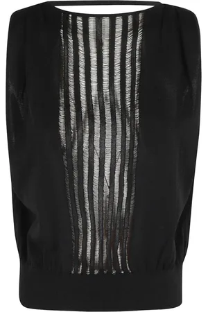 IRO Top con retro plissettato