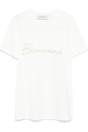 Ermanno Firenze T-shirt con ricamo