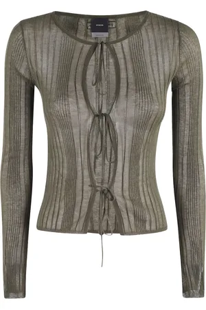 Pinko Top a coste a maniche lunghe
