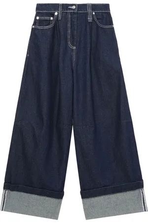 Simone Rocha Jeans a gamba ampia