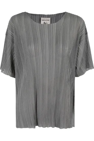 SEMICOUTURE Top semi trasparente