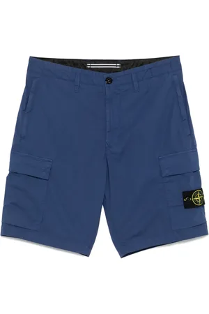 Stone Island Shorts con applicazione Compass