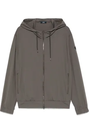 HERNO Felpa con cappuccio e zip