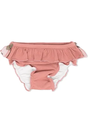 Donsje Slip bikini con balza
