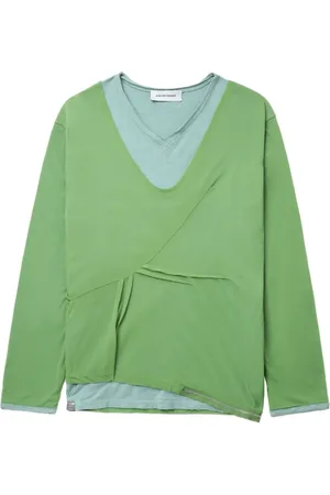Kiko Kostadinov T-shirt con design a strati