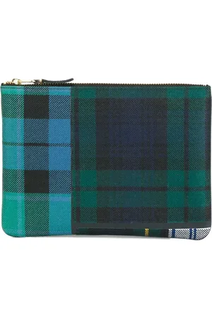 Comme des Garçons Clutch tartan