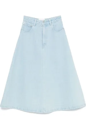 Nanushka Gonna midi denim