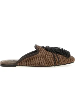 Brunello Cucinelli Mules Jewel con nappa