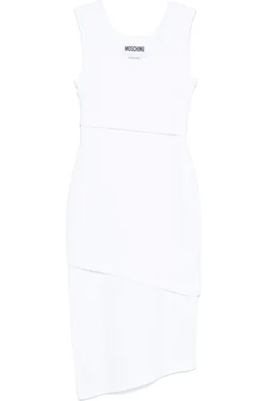 Moschino Abito midi con design a strati