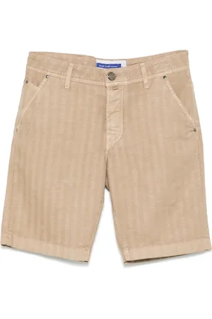 Jacob Cohen Shorts con motivo a spina di pesce