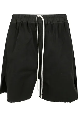 Rick Owens Shorts con frange