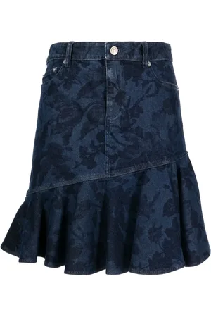 Erdem Minigonna denim asimmetrica