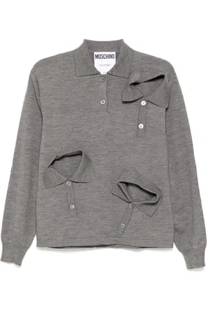 Moschino Maglione con design a strati