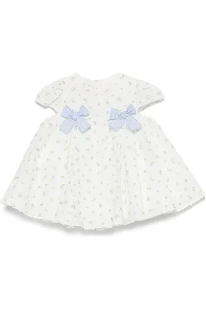 LA STUPENDERIA Set abito con ricamo floreale