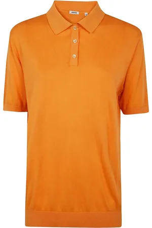 Aspesi Polo in cotone con ricamo logo