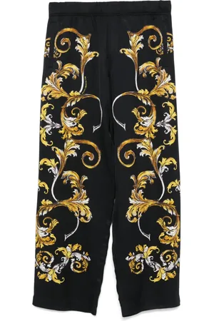 VERSACE Pantaloni con stampa Barocco