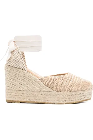 MANEBI Espadrilles stringate 100mm