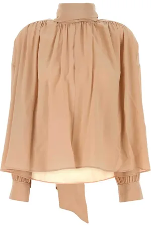 Chloé Blusa con collo lavallière