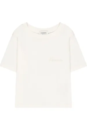 LANEUS T-shirt con logo ricamato