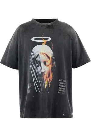 SAINT MXXXXXX T-shirt con stampa grafica