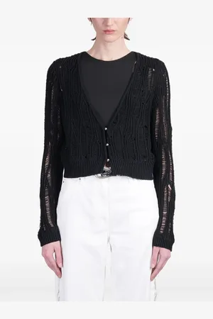 IRO Cardigan in maglia traforata
