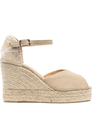 Castaner Espadrilles Bianca con zeppa 110mm