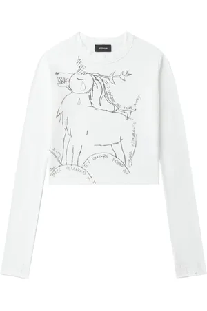 We11 Done T-shirt con stampa grafica