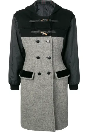 Jean Paul Gaultier Cappotto doppiopetto con cappuccio