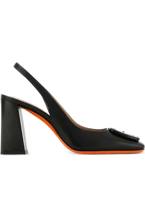 santoni Pumps con tacco largo e cinturino posteriore 85mm
