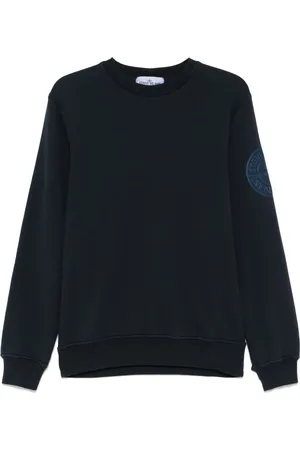 Stone Island Felpa con ricamo Compass