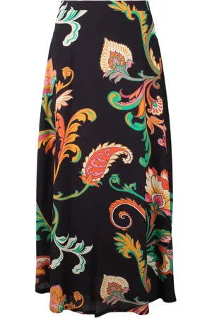 Etro Gonna midi con stampa paisley