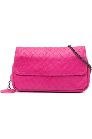 Bottega Veneta Borsa a tracolla Intrecciomirage Butterfly in pelle con battente e catena 2012-2024