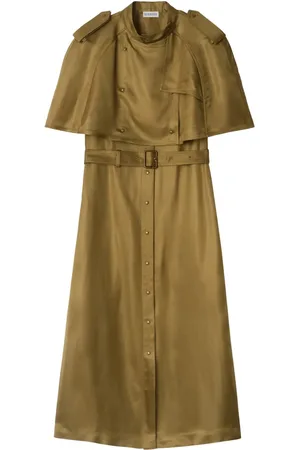 Burberry Abito midi modello trench