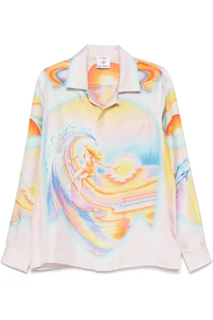 Casablanca Camicia Psychedelic Nirvana
