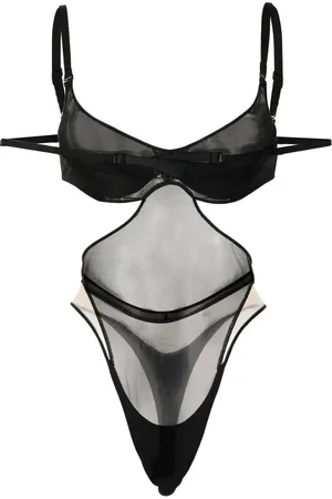 MUGLER Body con cut-out